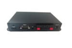 Professional audio and video player with amplifier for loudspearker